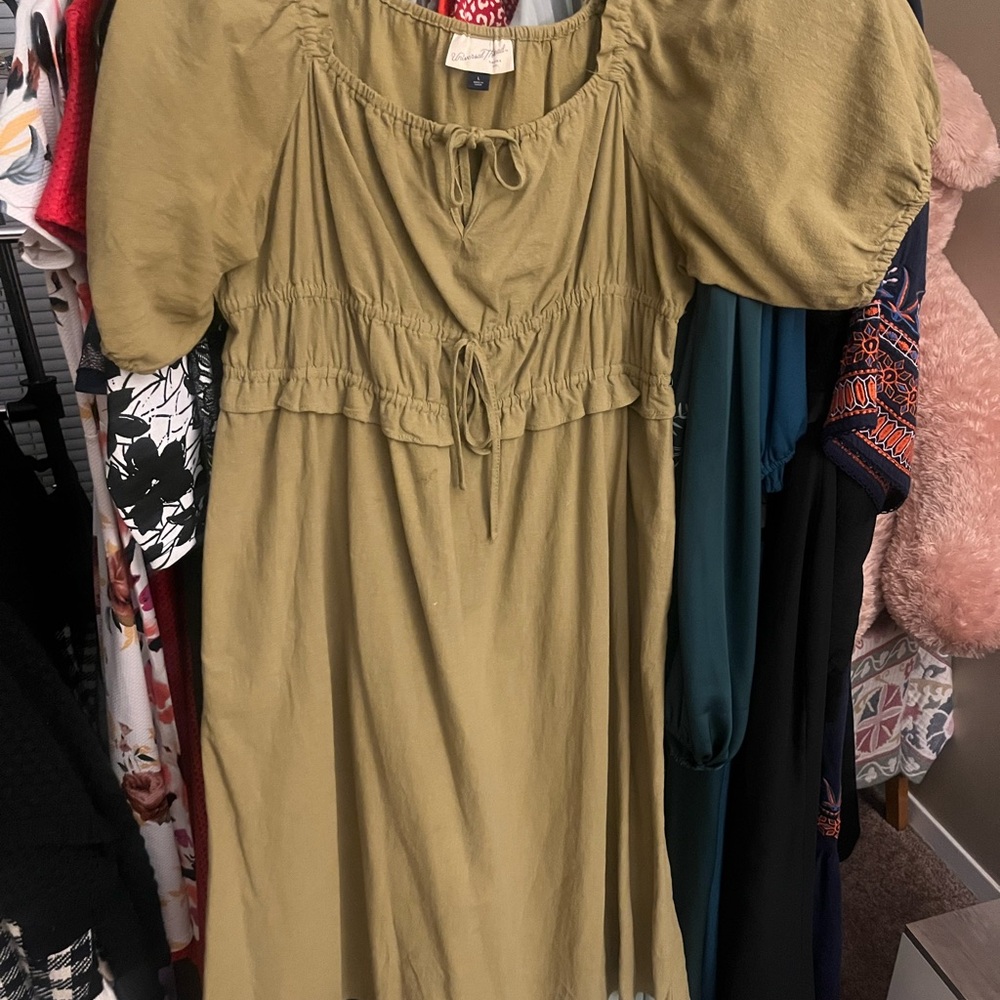 Universal Thread Olive Midi Dress
